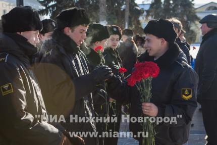 Торжественный митинг, посвящённый Дню почитания памяти основателя Нижнего Новгорода святого великого князя Георгия Всеволодовича