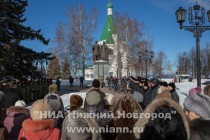 Торжественный митинг, посвящённый Дню почитания памяти основателя Нижнего Новгорода святого великого князя Георгия Всеволодовича