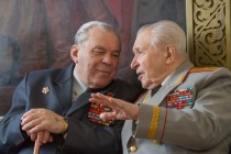 Торжественная церемония вручения первых юбилейных медалей 70 лет Победы в Великой Отечественной войне 1941-1945 годов нижегородским ветеранам