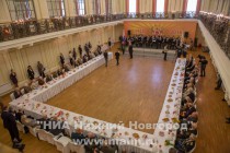 Торжественная церемония вручения первых юбилейных медалей 70 лет Победы в Великой Отечественной войне 1941-1945 годов нижегородским ветеранам