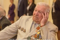 Торжественная церемония вручения первых юбилейных медалей 70 лет Победы в Великой Отечественной войне 1941-1945 годов нижегородским ветеранам