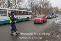 Патрули ДПС будут дежурить на оживленных магистралях областного центра вблизи от пешеходных переходов с интенсивным движением пешеходов