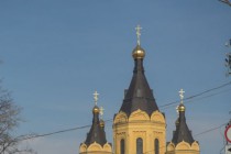 Ликвидирован пожар на колокольне собора Александра Невского в Нижнем Новгороде