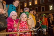 Акция, приуроченная к празднованию Дня святого Патрика в Нижнем Новгороде