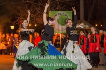 Акция, приуроченная к празднованию Дня святого Патрика в Нижнем Новгороде