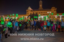 Акция, приуроченная к празднованию Дня святого Патрика в Нижнем Новгороде