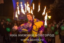 Акция, приуроченная к празднованию Дня святого Патрика в Нижнем Новгороде