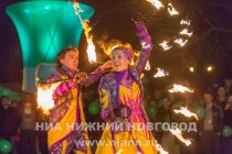 Акция, приуроченная к празднованию Дня святого Патрика в Нижнем Новгороде