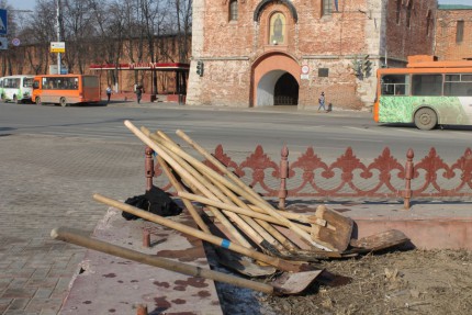 Первый в этом году общегородской субботник прошел в Нижнем Новгороде