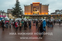 Пикет в память о Борисе Немцове прошел в Нижнем Новгороде