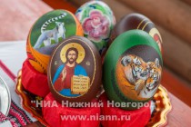 Мастер-класс по росписи страусиных яиц в нижегородском зоопарке Лимпопо