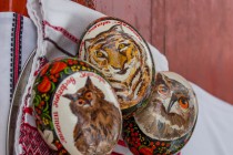 Мастер-класс по росписи страусиных яиц в нижегородском зоопарке Лимпопо