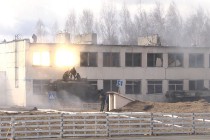 Более двух тысяч человек и 200 единиц техники приняли участие в учениях Заслон – 2015 в Нижегородской области 9 апреля