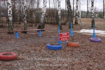 Площадка перед летным полем