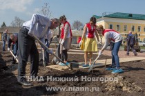 Нижегородский кремль украсят и будут радовать своим цветом сирень День Победы, Синенький скромный платочек