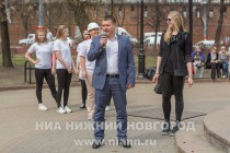 Ввод в эксплуатацию фонтана на площади Минина и Пожарского в Нижнем Новгороде