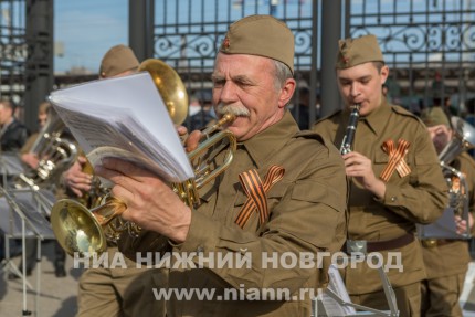 Торжественная церемония отправления Поезда Победы из Нижнего Новгорода
