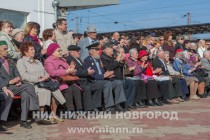 Торжественная церемония отправления Поезда Победы из Нижнего Новгорода