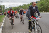 Первая велосвадьба прошла в Нижнем Новгороде