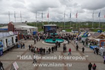 Открытие 17-го Международного научно-промышленного форума Великие реки в Нижнем Новгороде