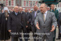 Открытие 17-го Международного научно-промышленного форума Великие реки в Нижнем Новгороде