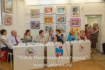 Прапраправнучка Александра Пушкина, герцогиня Аберкорнская Александра Анастасия Гамильтон посетила Нижегородскую областную детскую библиотеку