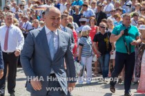 Торжественное вручение медалей За особые успехи выпускникам школ 2015 года