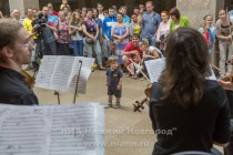 Концерт оркестра Солисты Нижнего Новгорода на станции Горьковская, приуроченный к 30-летнему юбилею нижегородского метрополитена