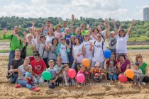 Акция AntiСвин по сбору мусора прошла на берегу Гребного канала в Нижнем Новгороде