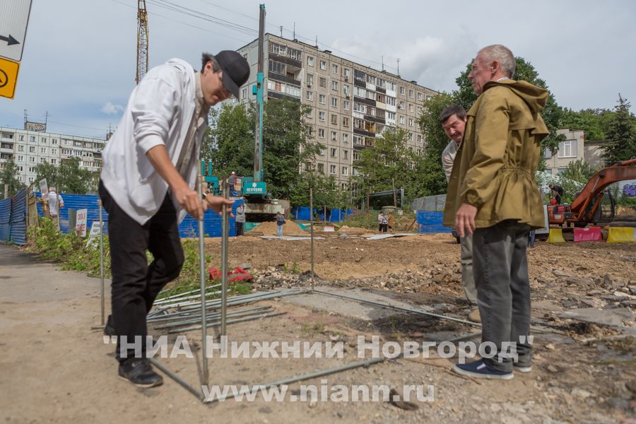 Жители против строительства дома