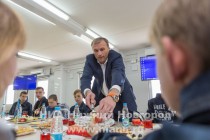 Экскурсия на территории застройки стадиона к ЧМ-2018 в Нижнем Новгороде для детей-сирот, воспитывающихся в детских домах и интернатах Нижегородской области