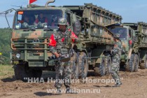 Финал первого конкурса Безопасный маршрут, проходящего в рамках Армейских международных игр – 2015