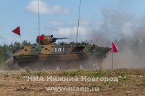 Финал первого конкурса Безопасный маршрут, проходящего в рамках Армейских международных игр – 2015