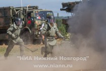 Финал первого конкурса Безопасный маршрут, проходящего в рамках Армейских международных игр – 2015