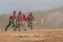 Финал первого конкурса Безопасный маршрут, проходящего в рамках Армейских международных игр – 2015