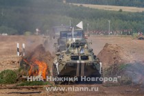 Финал первого конкурса Безопасный маршрут, проходящего в рамках Армейских международных игр – 2015