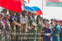 Финал первого конкурса Безопасный маршрут, проходящего в рамках Армейских международных игр – 2015