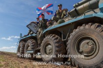 Финал первого конкурса Безопасный маршрут, проходящего в рамках Армейских международных игр – 2015