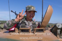 Финал первого конкурса Безопасный маршрут, проходящего в рамках Армейских международных игр – 2015