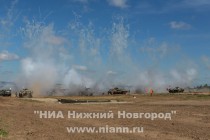 Финал первого конкурса Безопасный маршрут, проходящего в рамках Армейских международных игр – 2015