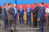 Торжественный пуск энергоцентра и газопровода высокого давления в п. Гидроторф Балахнинского района Нижегородской области