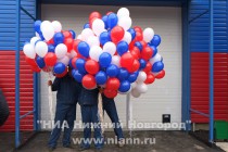 Торжественный пуск энергоцентра и газопровода высокого давления в п. Гидроторф Балахнинского района Нижегородской области