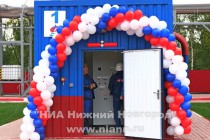 Торжественный пуск энергоцентра и газопровода высокого давления в п. Гидроторф Балахнинского района Нижегородской области