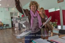 Голосование на выборах депутатов в Думу Нижнего Новгорода VI созыва на участке №2552