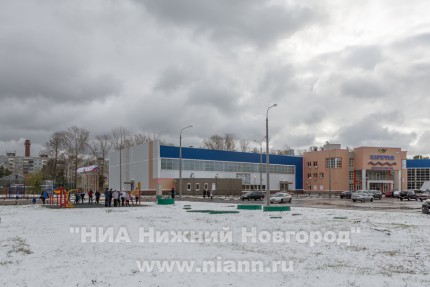 Открытие спортивной площадки около ФОКа Заречье