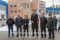 Открытие спортивной площадки около ФОКа Заречье