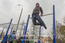 Открытие спортивной площадки около ФОКа Заречье
