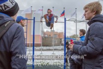 Открытие спортивной площадки около ФОКа Заречье