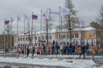Открытие спортивной площадки около ФОКа Заречье