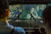 Мультимедийная выставка Великие импрессионисты открылась в Нижнем Новгороде